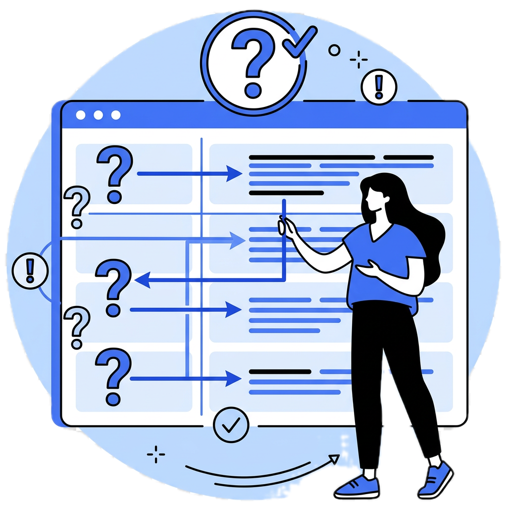 Des contenus qui répondent aux questions