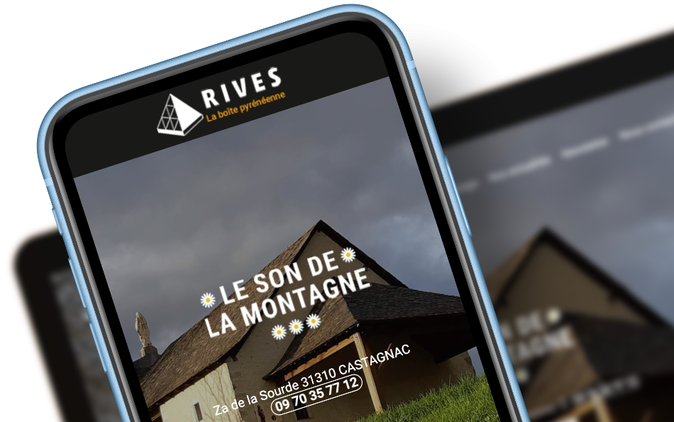 Capture site RIVES NEGOCE