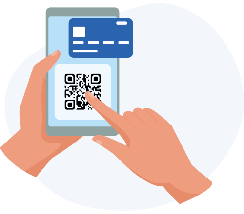 Illustration menu QR Code Deliver