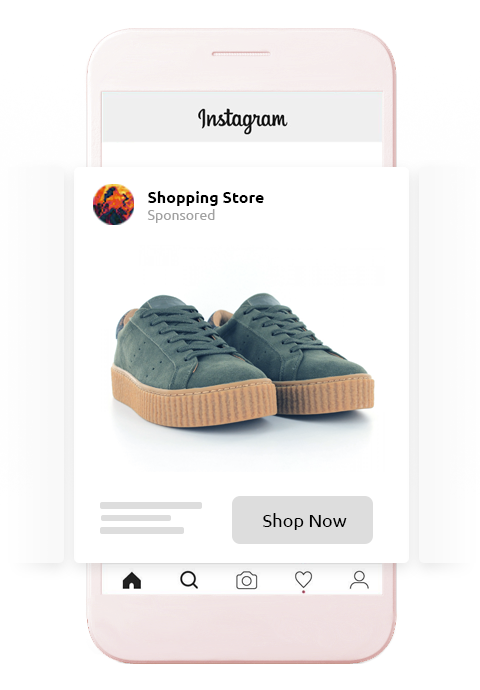Exemple Instagram ads